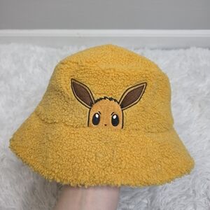 Gamefreak Pokemon Eevee Sherpa Bucket Hat.